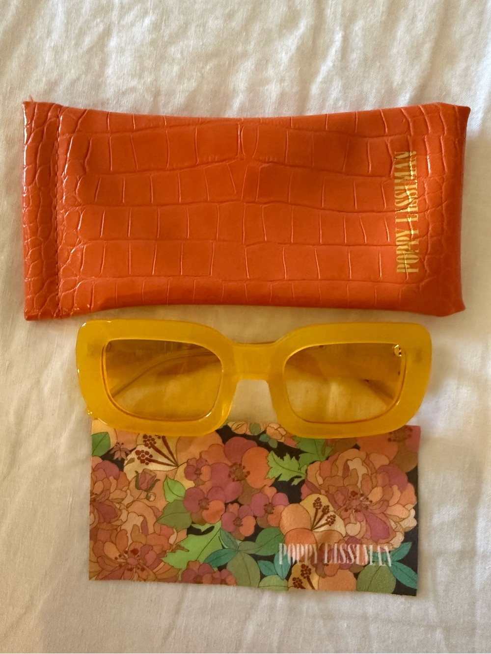 Poppy Lissiman Chesko Sunglasses in Sunflower - Picture 2 of 3
